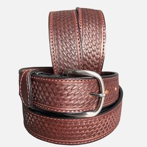 Hilason western leather belt unisex